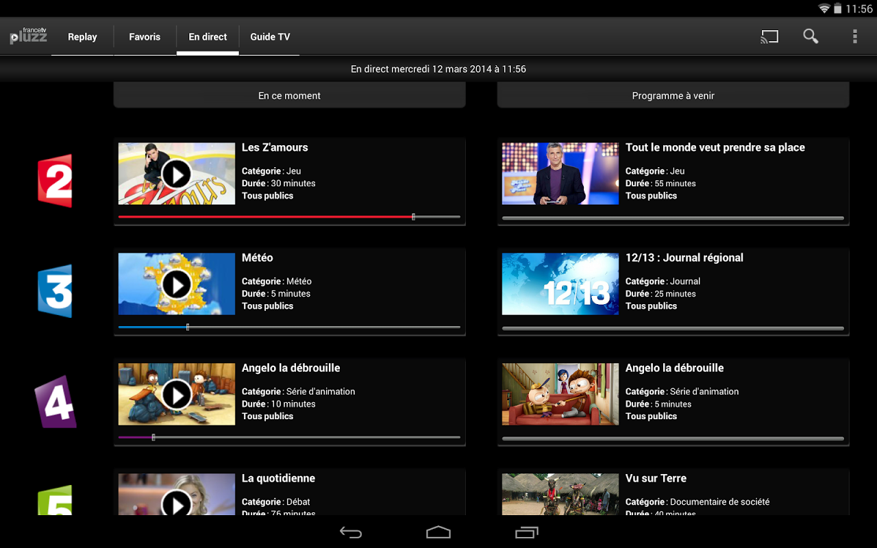 Screenshot 3 Francetv Pluzz